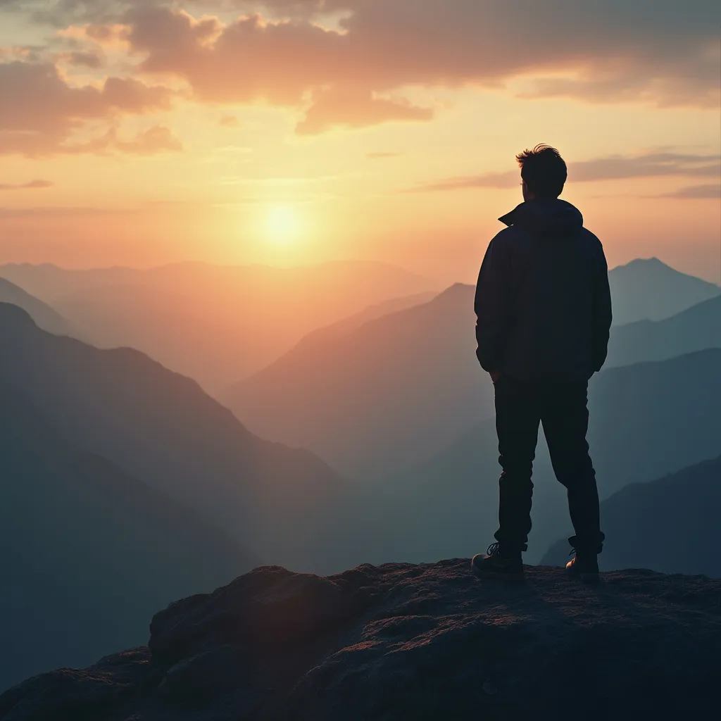 Personne se tenant avec confiance